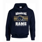 Hoodie Nürnberg Rams Helm